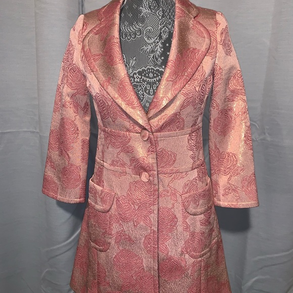 Banana Republic silk blend trench 3/4 sleeve sz XS - Picture 1 of 5